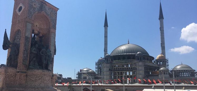 Taksim Camisi’nin yıl sonunda açılması hedefleniyor