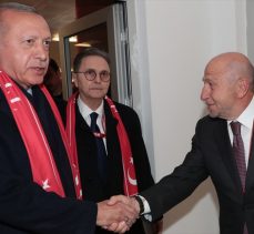 Cumhurbaşkanı Erdoğan, TFF Başkanı Özdemir ile görüştü