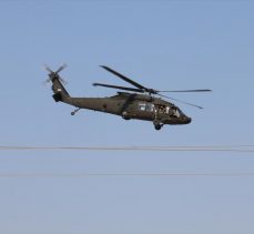 Fırat’ın doğusunda ilk ortak helikopter uçuşu