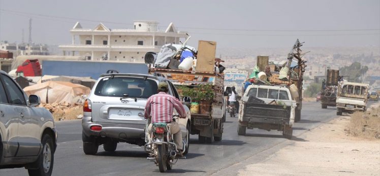 İdlib’de 1 yılda 1 milyon kişi göç etti