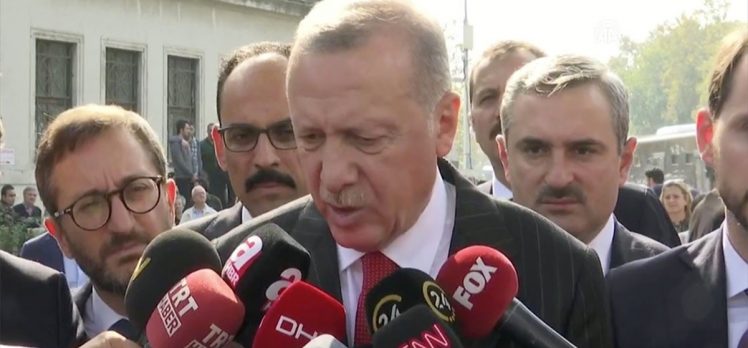 Cumhurbaşkanı Erdoğan: Şu andan itibaren 120 saatlik süreç işliyor