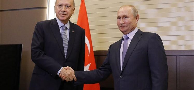 Erdoğan ile Putin Suriye’yi görüştü