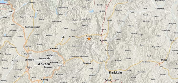 Ankara’da 4,5 büyüklüğünde deprem meydana geldi