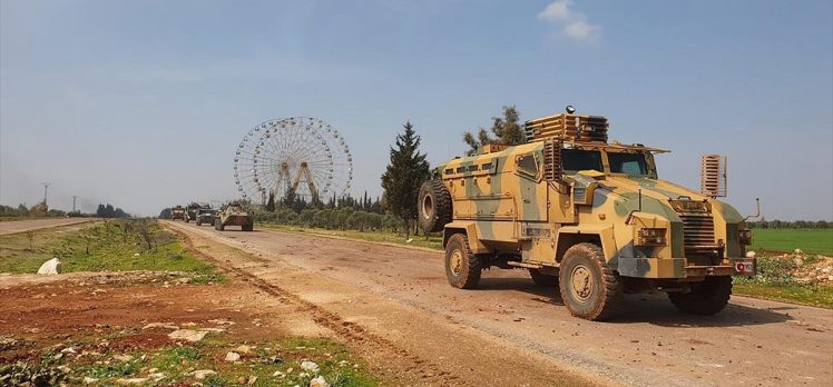 MSB: İdlib’deki M4 karayolunda 1’inci Türk-Rus birleşik kara devriyesi icra edildi