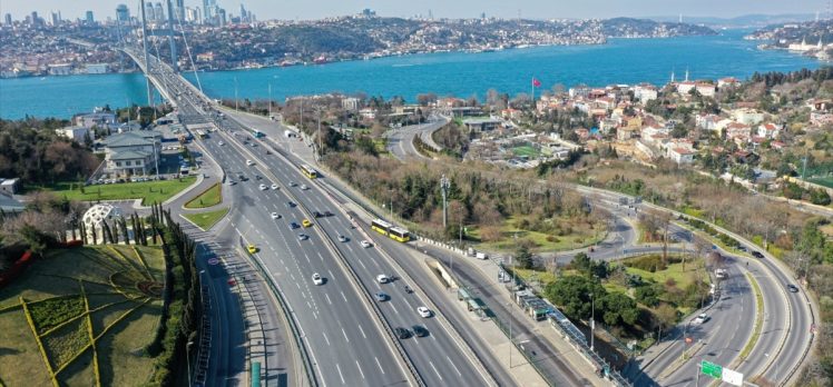 İstanbul’da trafik yoğunluğu azaldı