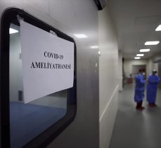 ‘Kovid-19 ameliyathaneleri’ AA ekibince görüntülendi