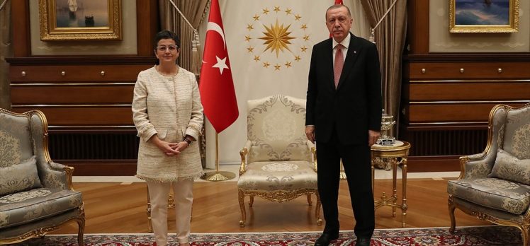 Cumhurbaşkanı Erdoğan, İspanya Dışişleri Bakanı Laya’yı kabul etti