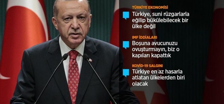 Cumhurbaşkanı Erdoğan: Akdeniz’de kendi planlarımızı uygulamaya devam edeceğiz