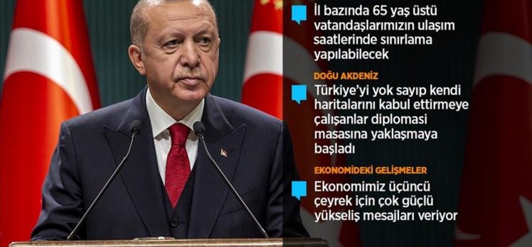 Erdoğan: Türkiye’ye husumetlerinden dolayı dünyanın dengelerini alt üst etmeye kalkanlar kendi sonlarını hazırlıyor