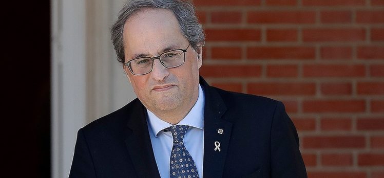 Görevden alınan Katalonya Başkanı Torra hukuki mücadelesini Avrupa’ya taşıyacak