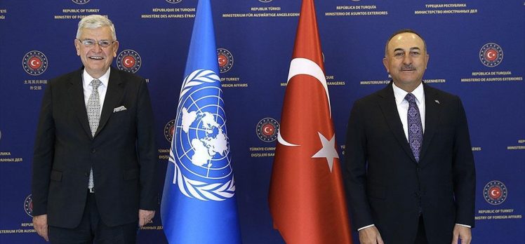 Dışişleri Bakanı Çavuşoğlu, BM 75. Genel Kurul Başkanı Bozkır’la görüştü