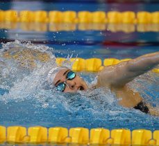 Milli yüzücü Merve Tuncel, gençlerde rekor kırarak Avrupa şampiyonu oldu