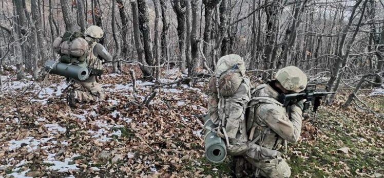 Eren Kış-12 Tendürek Şehit Jandarma Kıdemli Binbaşı Kıvanç Cesur Operasyonu başladı