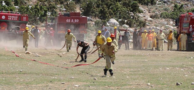 Muğla’da ‘alev savaşçıları’nın olası yangınlara karşı hazırlıkları sürüyor