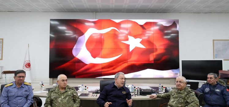 Cumhurbaşkanı Erdoğan, Operasyonlarda ve Hudut Hattında Görevli Birlik Komutanlarına Hitap Etti