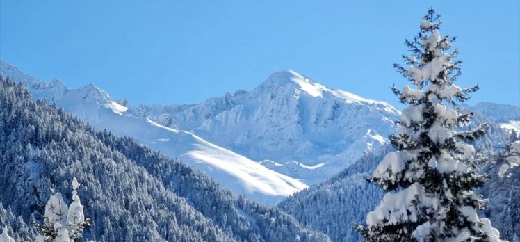 Kaçkar Dağları Milli Parkı’nda kar kalınlığı 1 metreyi aştı