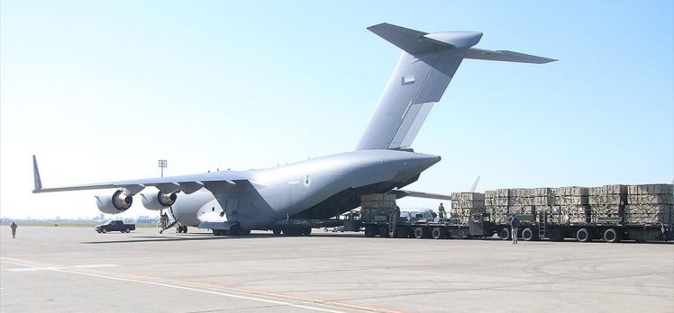 BAE, Türkiye ve Suriye’deki depremzedeler için bugüne kadar 60 yardım uçağı gönderdi