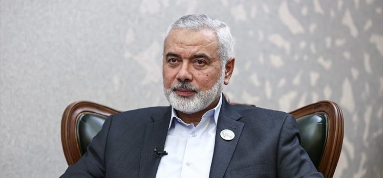 Hamas lideri Heniyye, İsrail’in Gazze’deki saldırılarıyla ilgili görüşmeler için Kahire’de