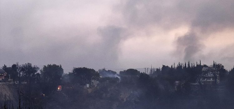 Yunanistan orman yangınlarıyla mücadele ediyor