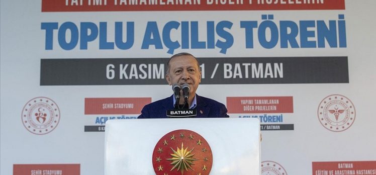 Cumhurbaşkanı Erdoğan: Ülkemizi ve bölge insanımızı PKK’nın silahlı tasallutundan kurtardık