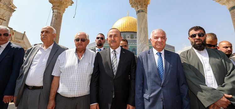 Kudüs İslami Vakıflar İdaresi Başkanı Hatib: Çavuşoğlu’nun Mescid-i Aksa ziyareti tarihi bir destek