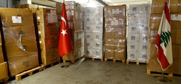 Lübnan Meclisi Türkiye’ye 90 tonluk tıbbi yardımı dolayısıyla teşekkür etti
