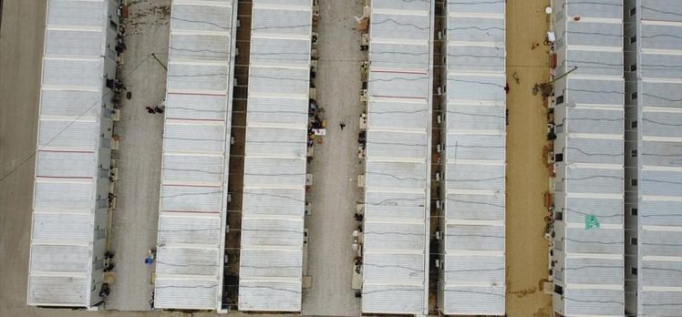 İskenderun’da 5 noktada kurulan konteyner kentlere 2 bin 541 depremzede yerleştirildi