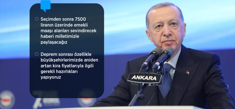 Cumhurbaşkanı Erdoğan: Memurlarımızı enflasyona ezdirmeme sözümüzü yine tutacağız