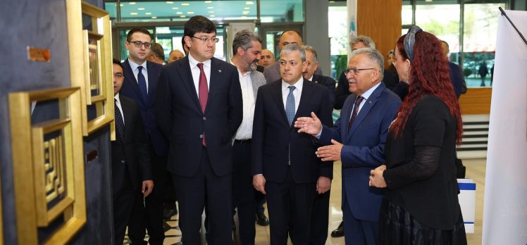 Kardeş Azerbaycan Heyetinden Başkan Büyükkılıç’a Ziyaret