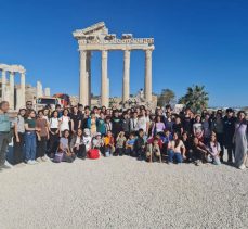 Büyükşehir’den Cumhuriyet Haftasında Çocuklara Aspendos-Side Tanıtım Gezisi