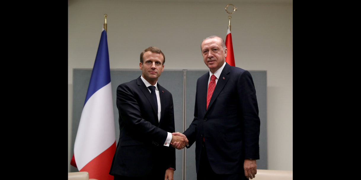 Cumhurbaşkanı Erdoğan’ın, Fransa Cumhurbaşkanı Macron ile görüşmesine dair açıklama